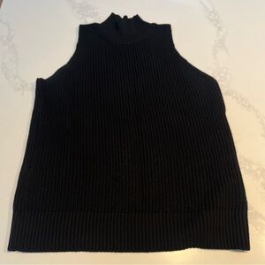 Summersalt Ribbed High Neck Sweater Vest